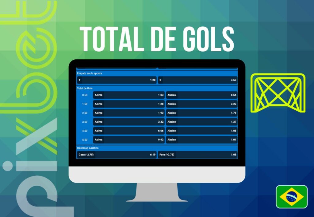 Pixbet Brasil Futebol Total De Gols apostas